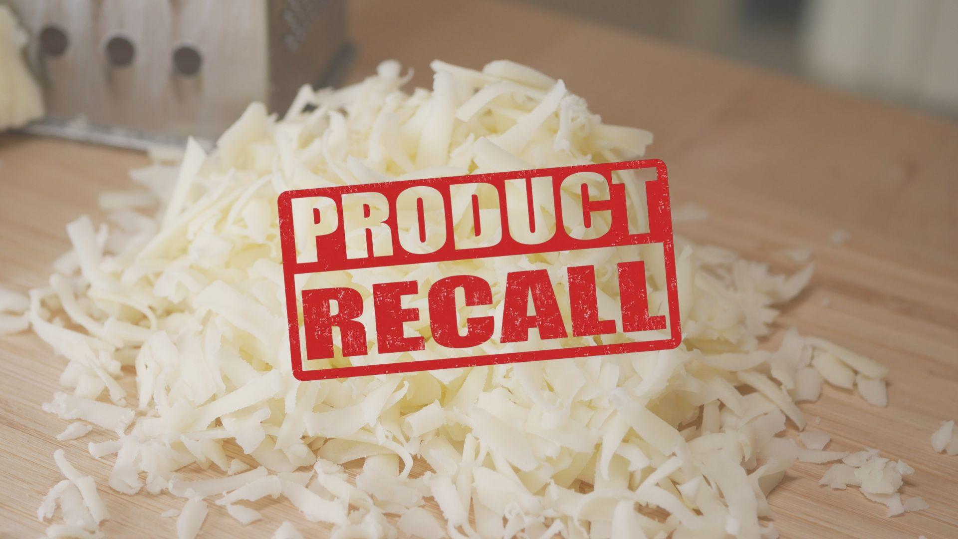 Shredded cheese produced in Ohio and sold in Wisconsin being recalled